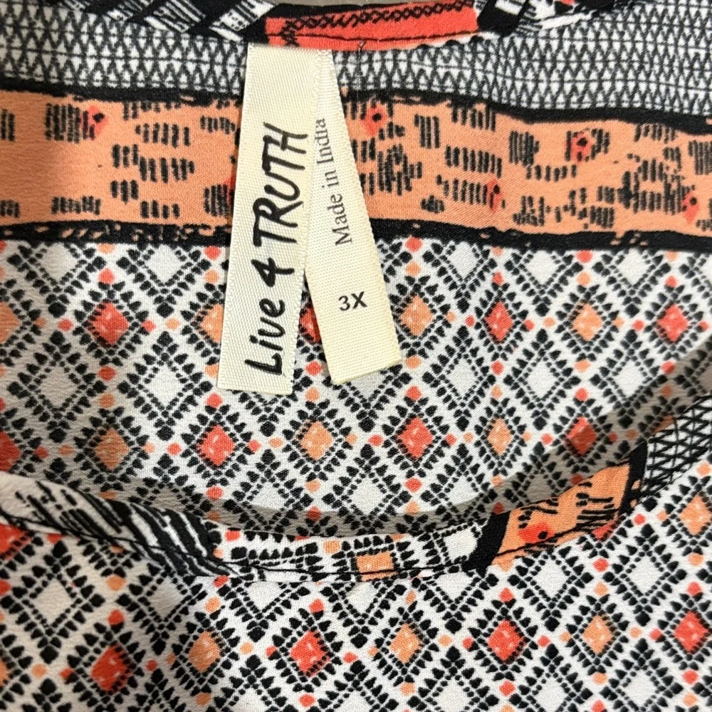 Patterned Sleeveless Top - Multicolor - Picture 2 of 6